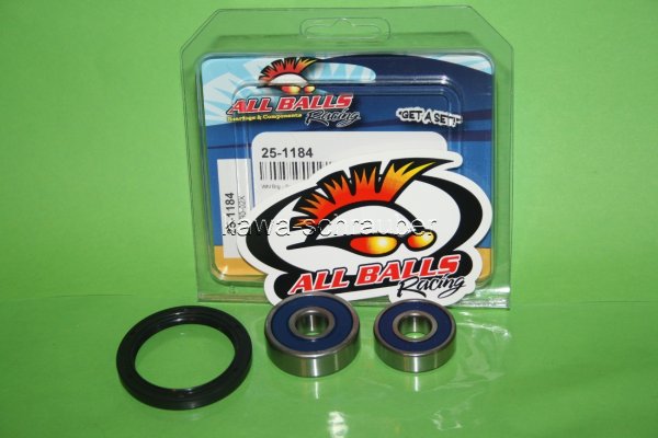 All Balls Radlager Satz Radlagersatz vorne Kawasaki KDX175 Bj. 1980-1982