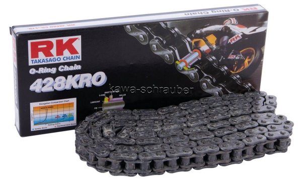 RK chain Antriebskette Kette 428KRO street bis 250ccm