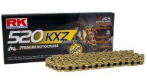 RK chain Antriebskette Kette 520KXZ GB520KXZ Offroad bis 450ccm Farbe gold