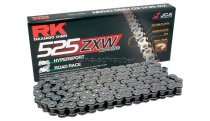 RK racing chain Antriebskette Kette 525ZXW XW-Ring Profi-Motorradkette rennsporttauglich Standardfarbe