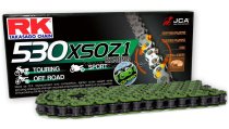 RK chain Kette 530XSOZ1 530XSO X-Ring Motorradkette Farbe grün