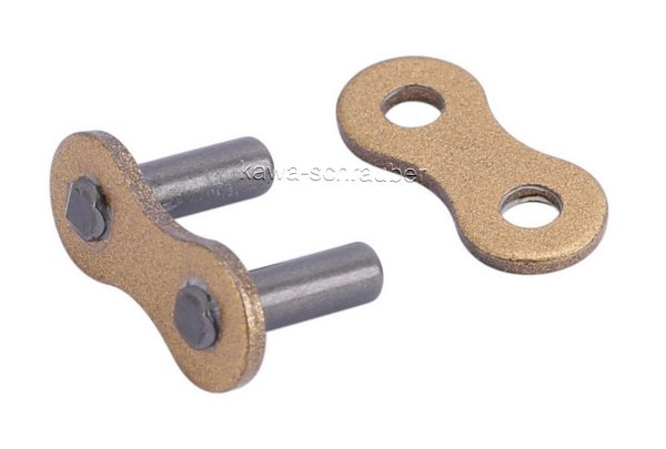 RK GB428HSB Vollnietschloß Nietschloß Nietschloss Vollniete Farbe gold