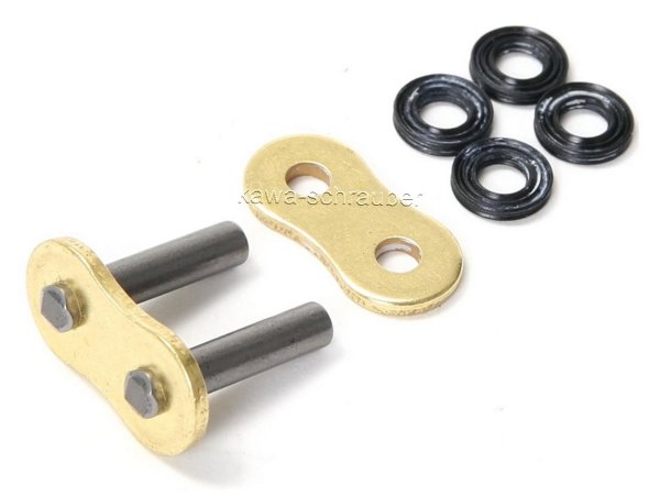 RK GB520MXU Vollnietschloß Nietschloß Nietschloss Vollniete Farbe gold