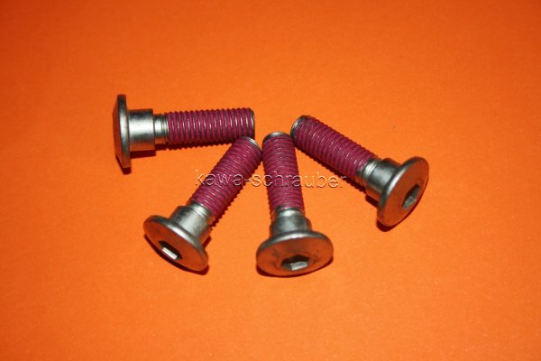 MSS122-4 Schraube Bremsscheibe Befestigungsschraube 4 Stück M8x1,25