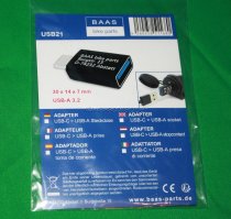 USB21 USB-C > USB-A Steckdose Adapter