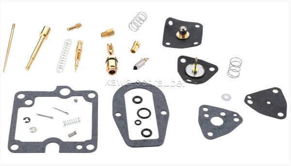 Keyster KY-0781 Plus Reparatursatz Vergaser Yamaha SR500 Typ 48T Bj. 1986-1990 mit Membranen u.a.