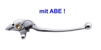 Bremshebel silber mit ABE Kawasaki Versys 650 Bj. 2009-2014