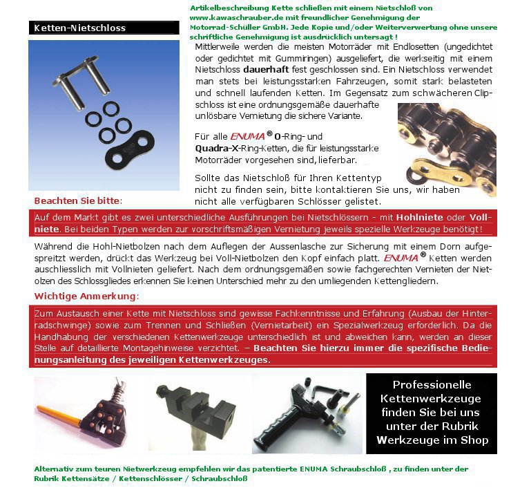 copyright by www.kawaschrauber.de / ENUMA