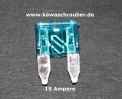 Mini Flachstecksicherung Sicherung 15A 15 Ampere Mini Flachstecksicherung Sicherung 15A 15 Ampere