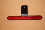 Reflektor rot mit universal Halter 132 x 13 mm E-geprüft Reflektor rot mit universal Halter 132 x 13 mm E-geprüft