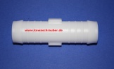 Kunststoff Schlauchverbinder gerade Verbindungsstutzen 25mm Schlauchanschluß Kunststoff Schlauchverbinder gerade Verbindungsstutzen 25mm Schlauchanschluß