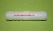 Kunststoff Schlauchverbinder gerade Verbindungsstutzen 16mm Schlauchanschluß Kunststoff Schlauchverbinder gerade Verbindungsstutzen 16mm Schlauchanschluß